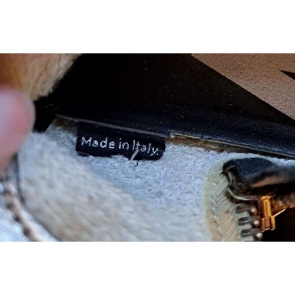 P448 Women's Palm High Top Sneaker Gold Toe Side Zip Euro 40/US 9 Designer Shoes - Picture 14 of 16